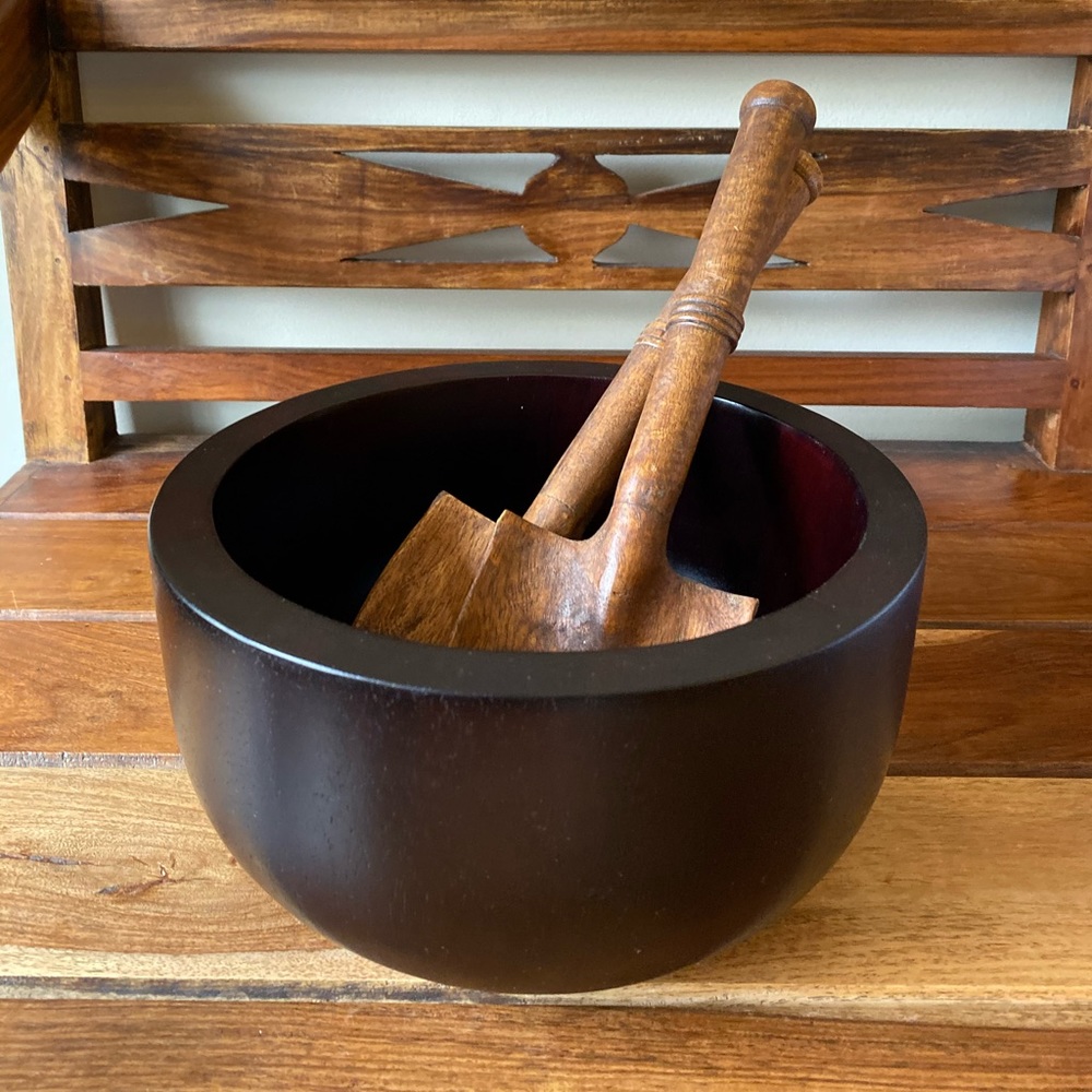 Wood Salad Bowl - Picture 5 of 5